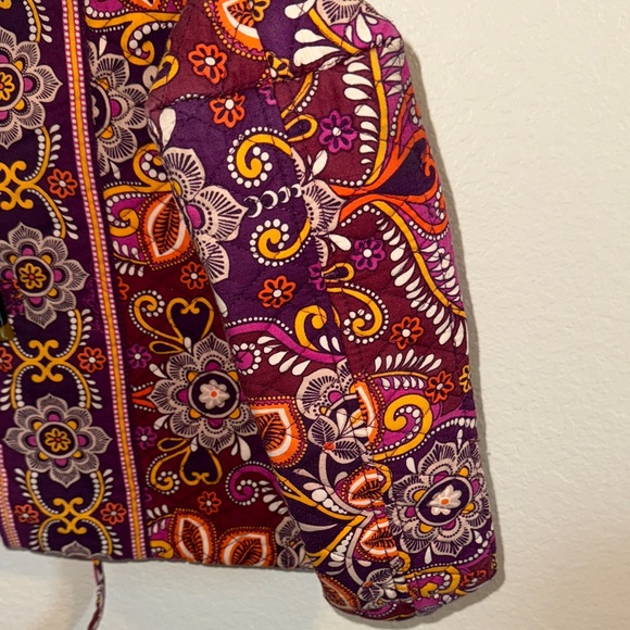 Elegant Vera Bradley Safari Sunset Shoulder Tote Bag, EUC - Picture 4 of 6